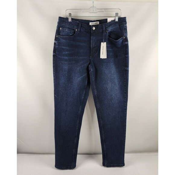DKNY Jeans Mens 34x32 Blue Bedford Slim Fit Stretch Denim NWT